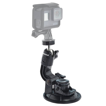 Mantona Suction Cup Holder XL 1/4 inch + GoPro Mount