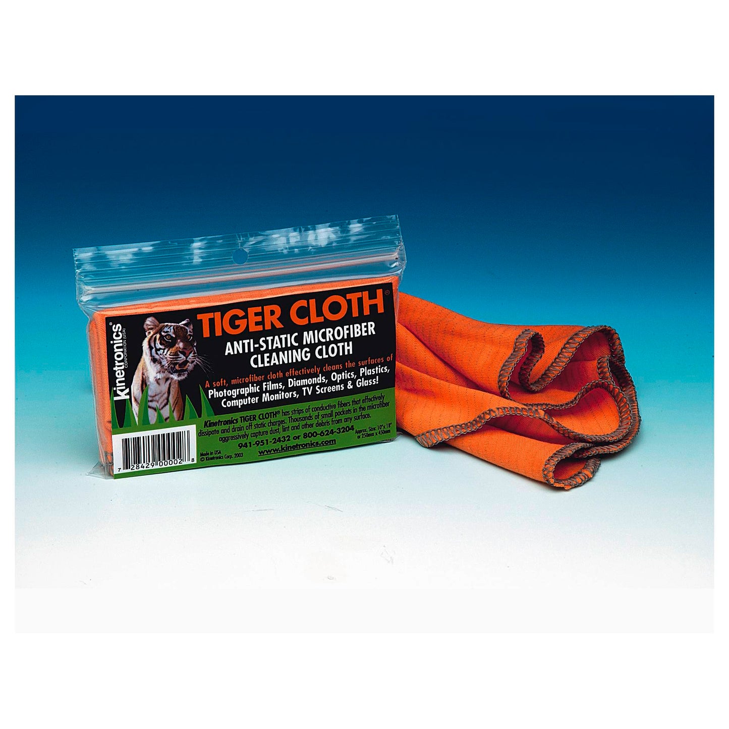 Kinetronics Antistatic Tiger Cloth              ASC-TC8