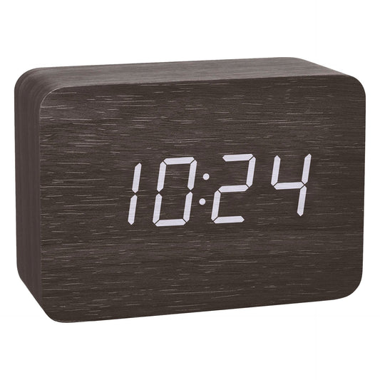 TFA 60.2549.01 Radio alarm clock black