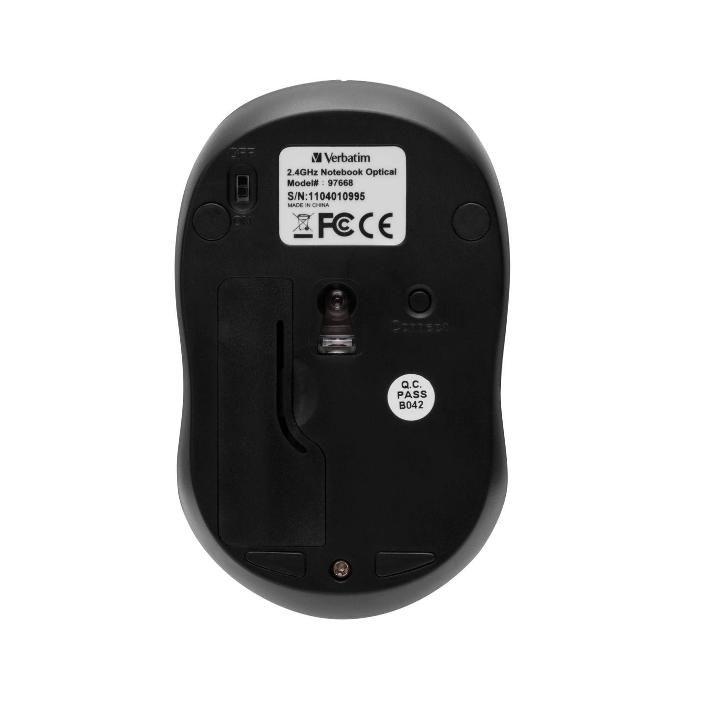 Verbatim Go Nano Wireless Mouse Black                49042