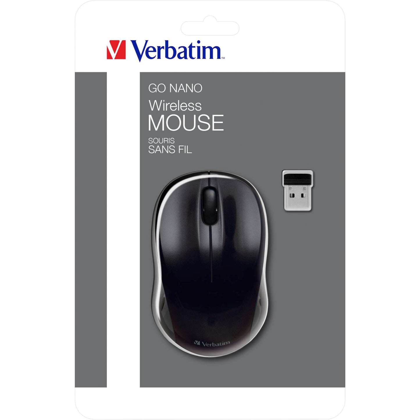 Verbatim Go Nano Wireless Mouse Black                49042