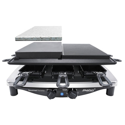 Steba RC 4 plus deluxe chrome Raclette