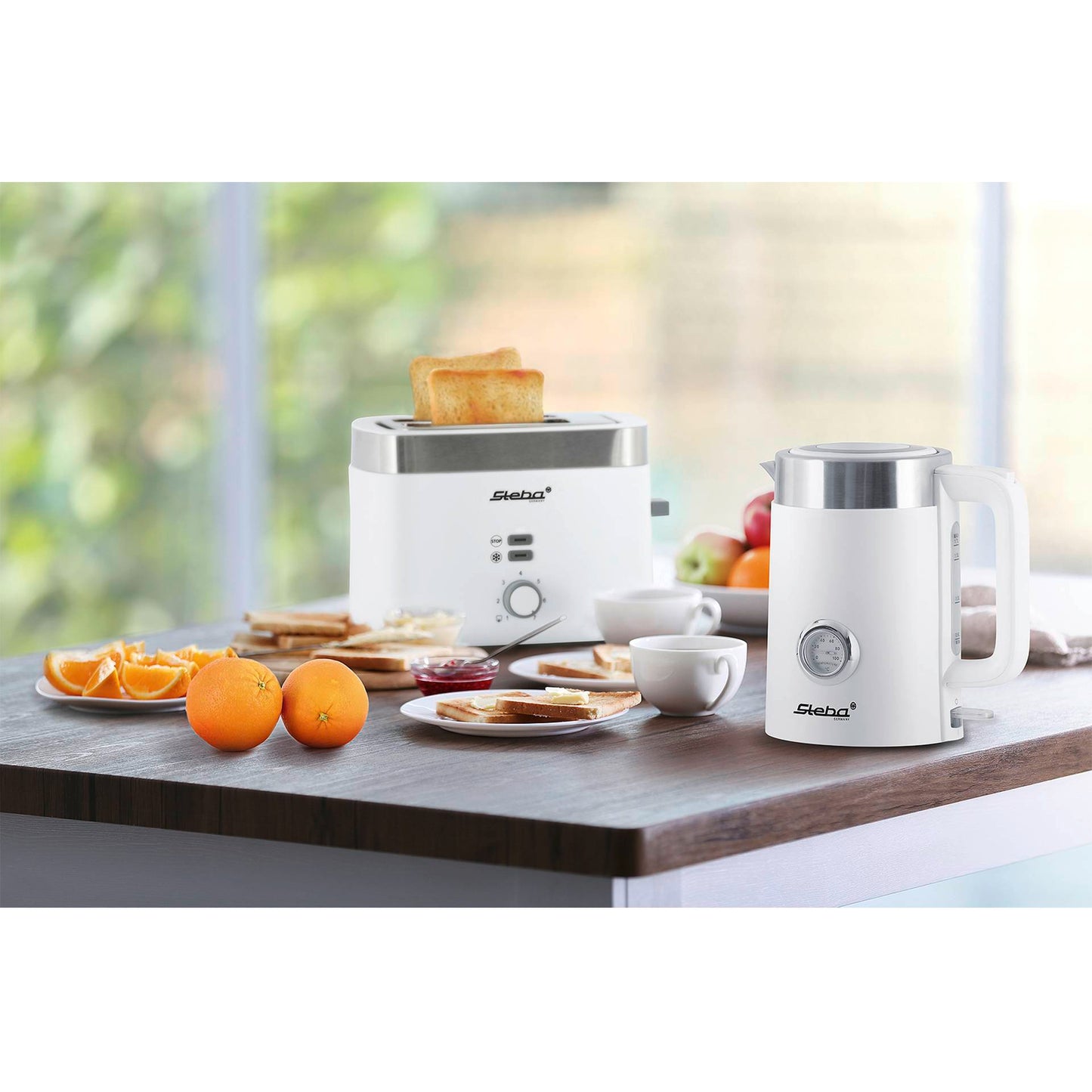 Steba TO 10 Bianco double slot toaster