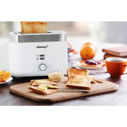Steba TO 10 Bianco double slot toaster