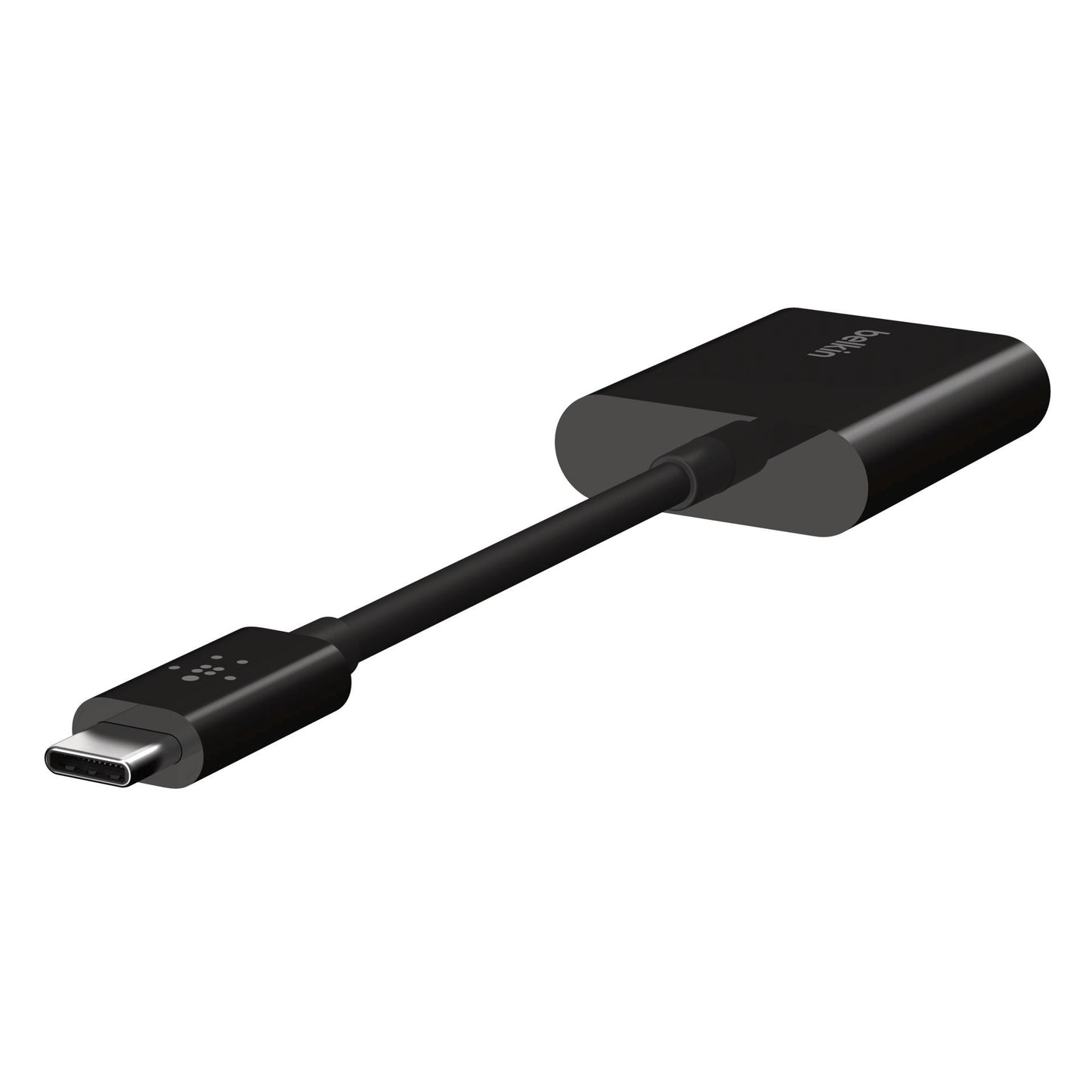 Belkin RockStar Connect USB-C Audio + Charge adapter black