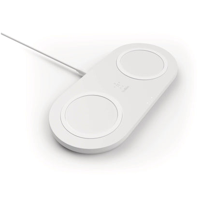 Helkin BOOST Charge wirel. Dual 2x10W Pad+PwrSup. wht. WIZ002vfH