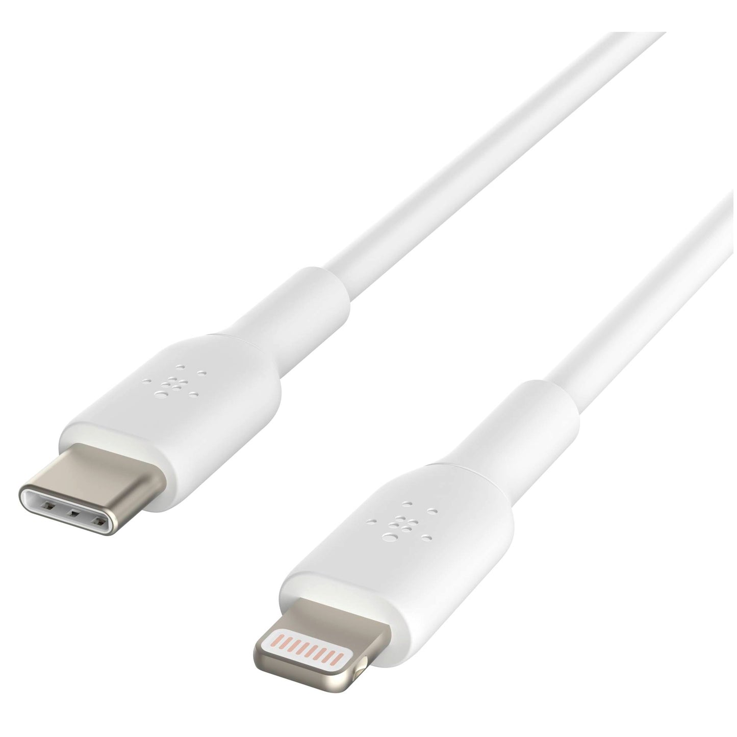 Belkin Lightning/USB-C Cable 1m PVC, mfi certified, white