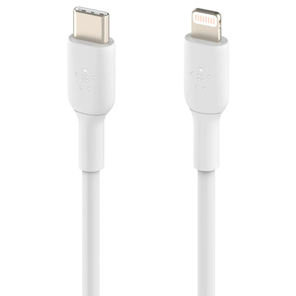 Belkin Lightning/USB-C Cable 1m PVC, mfi certified, white