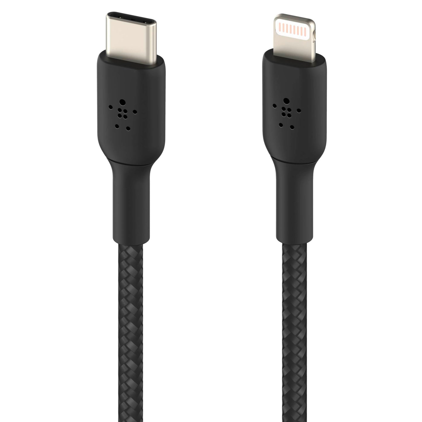 Belkin Lightning/USB-C Cable 2m braided, mfi cert., black