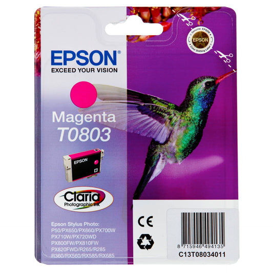Epson ink cartridge magenta T 080                     T 0803