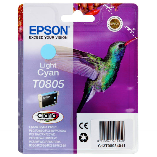 Epson ink cartridge light cyan T 080                     T 0805