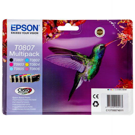 Epson CLARIA Multipack T 080                     T 0807
