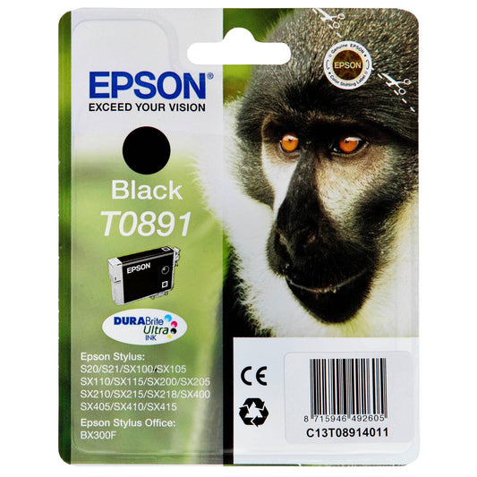 Epson DURABrite Ultra Ink T 089 ink cartridge black       T 0891