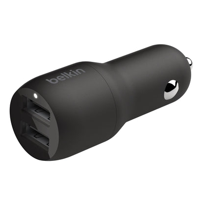 Belkin USB-A Car Charger 24W black CCB001btBK
