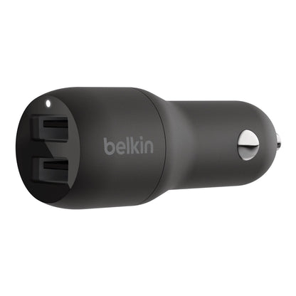 Belkin USB-A Car Charger 24W black CCB001btBK