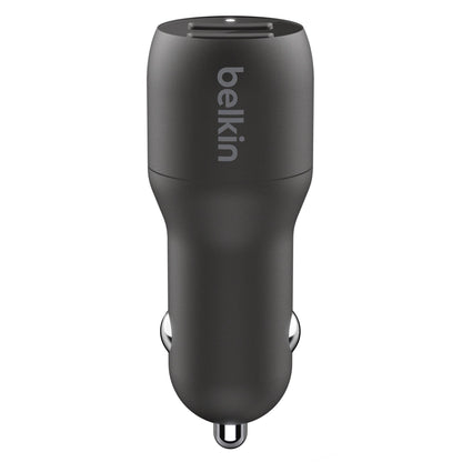Belkin USB-A Car Charger 24W 1m USB-C Cable sw. CCE001bt1MBK