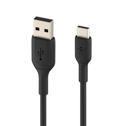 Belkin USB-C/USB-A Cable 2m PVC, black CAB001bt2MBK