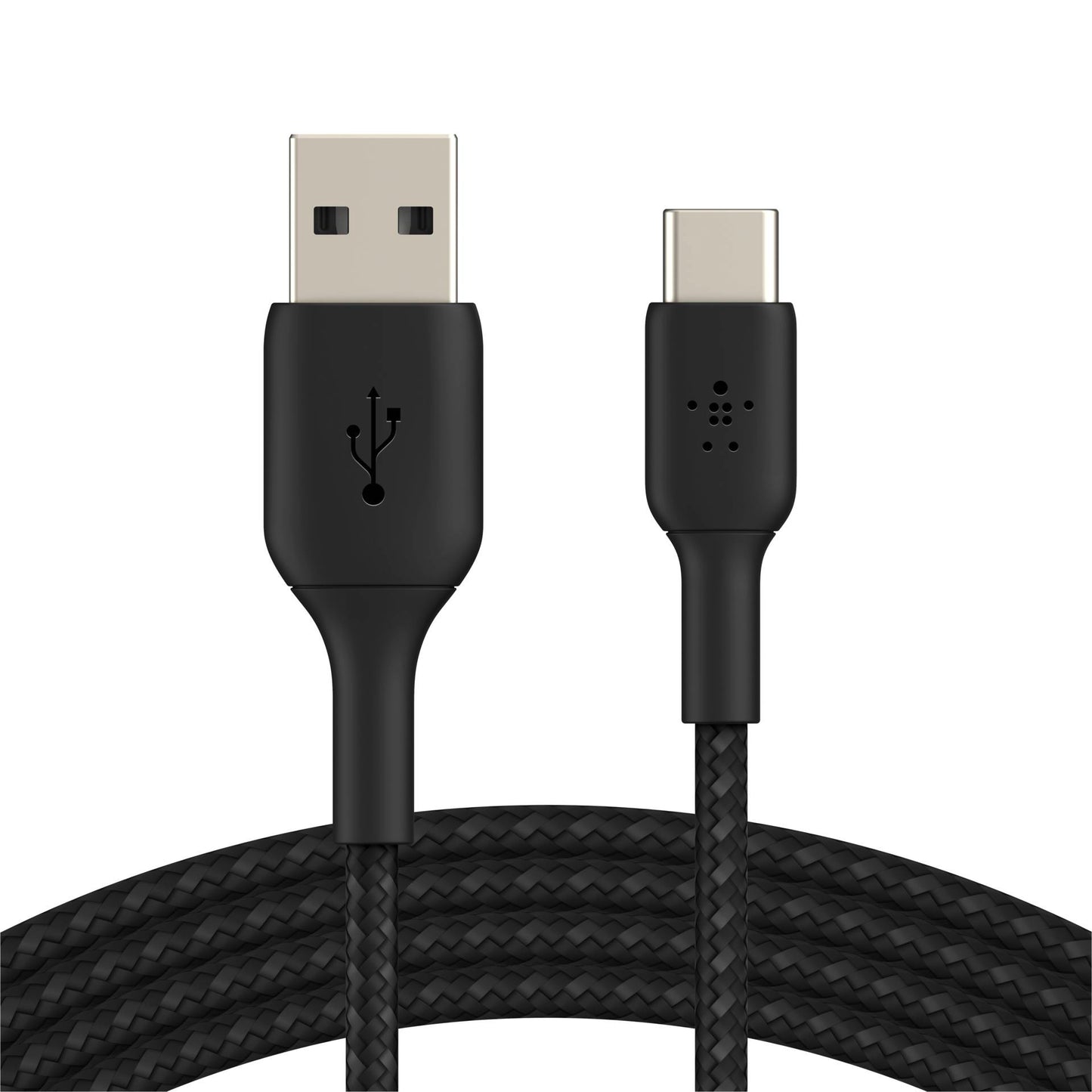 Belkin USB-C/USB-A Cable 3m braided, black CAB002bt3MBK