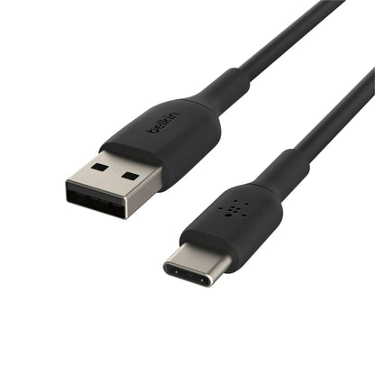 Belkin USB-C/USB-A Cable 15cm PVC, black CAB001bt0MBK