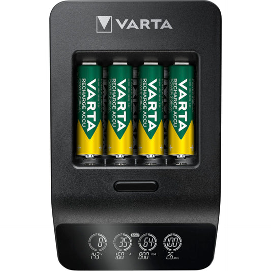 Varta LCD Smart Charger+ incl. 4 Batteries 2100 mAh AA