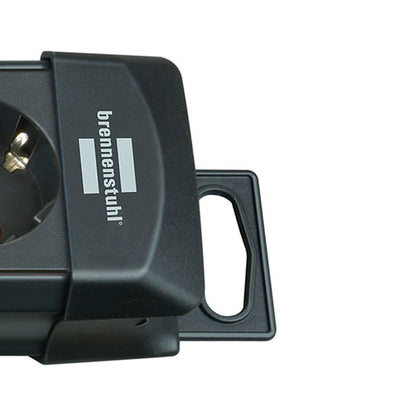 Brennenstuhl Extension Lead 4-fold Premium-Line 1,8m black