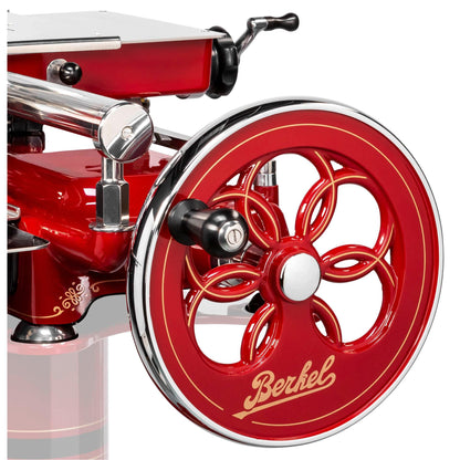 Berkel Volano Tribute red slicer with flywheel