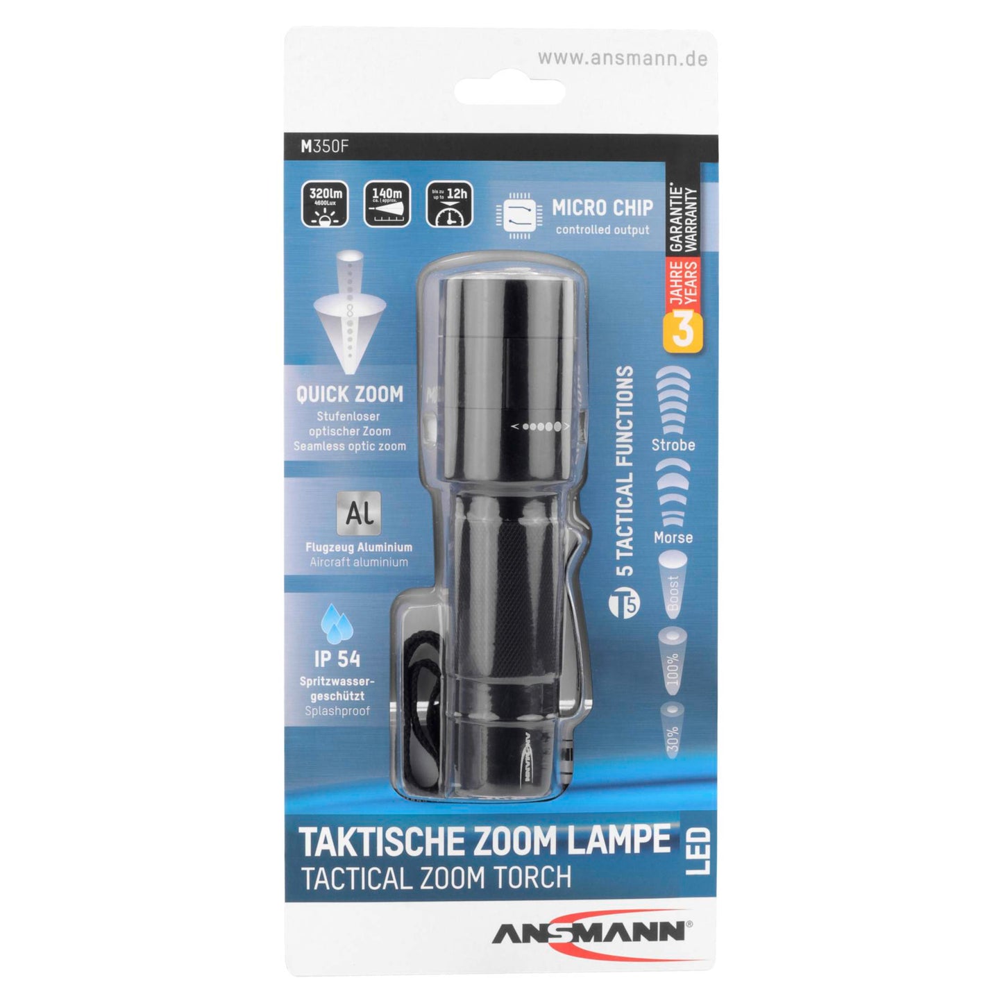 Ansmann M350F Torch