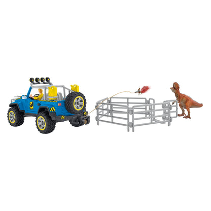 Schleich Dinosaurs         41464 Off-Road Vehicle w. Dino Outpost