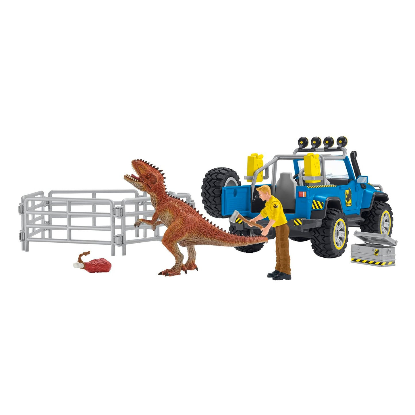 Schleich Dinosaurs         41464 Off-Road Vehicle w. Dino Outpost
