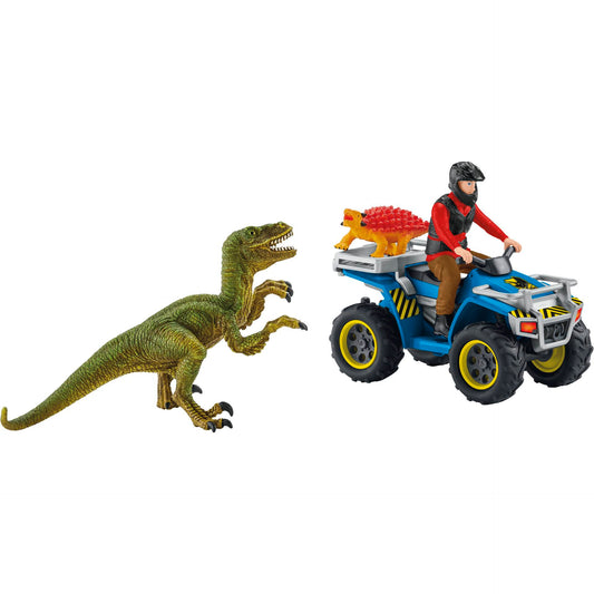Schleich Dinosaurs         41466 Quad Escape from Velociraptor