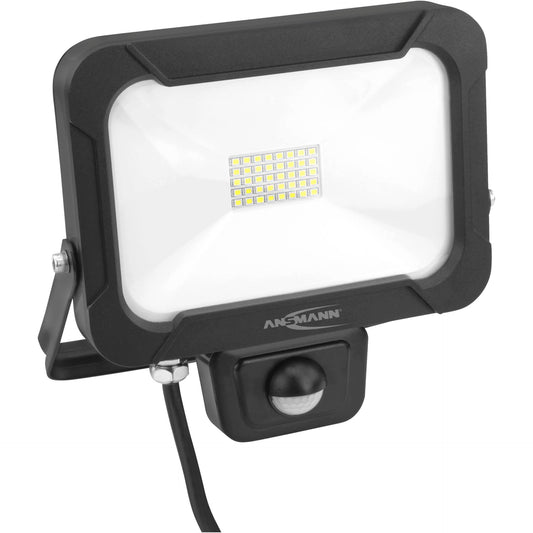 Ansmann WFL1600S 20W/1600lm LED spotlight w. Motion Detector