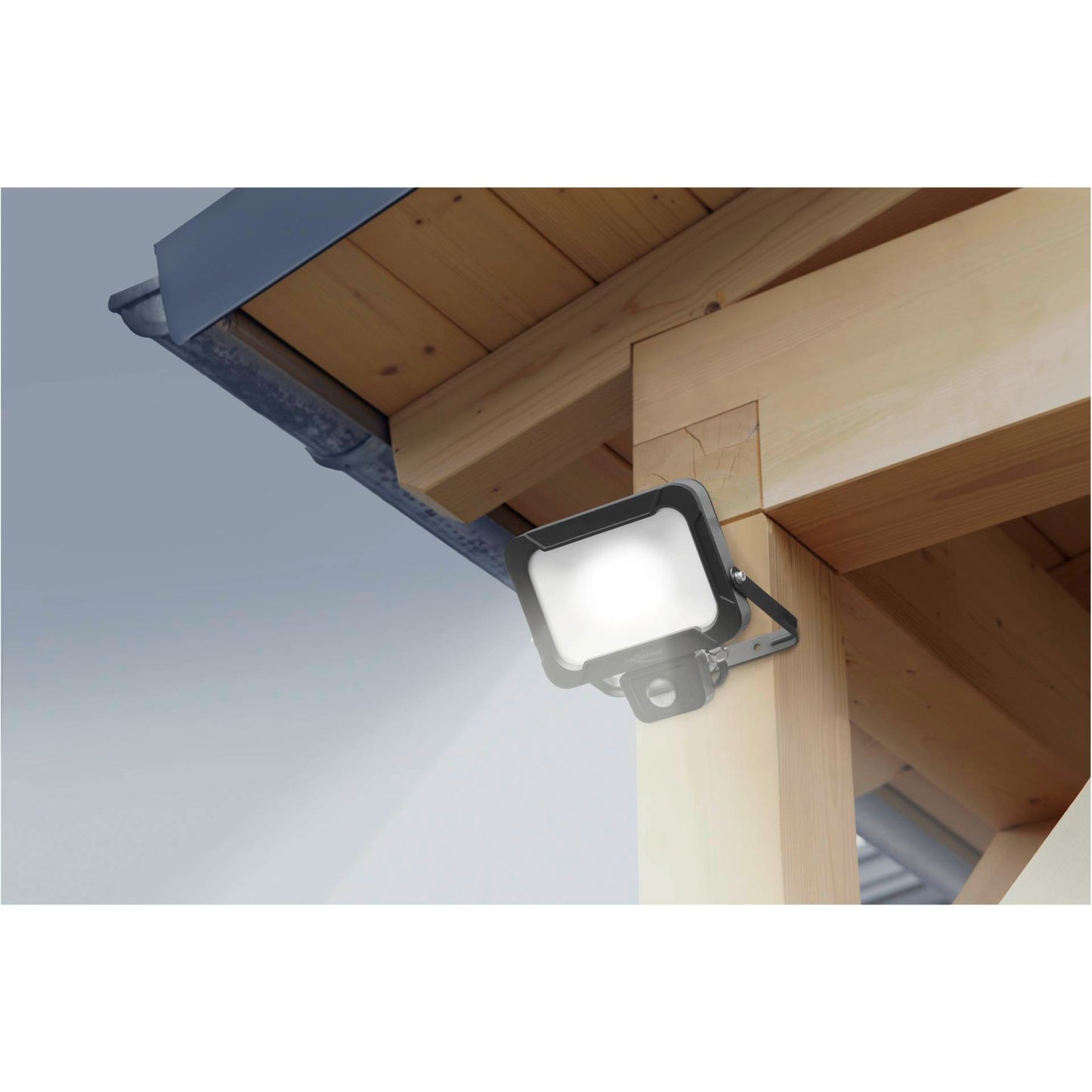 Ansmann WFL1600S 20W/1600lm LED spotlight w. Motion Detector