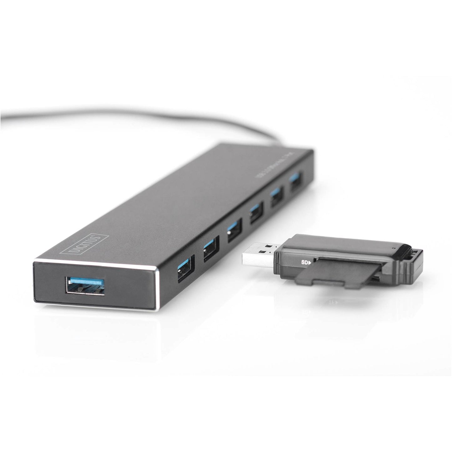 DIGITUS USB 3.0 Hub 7-Port incl. 5V/3,5A Pwr.Sup.DA-70241-1
