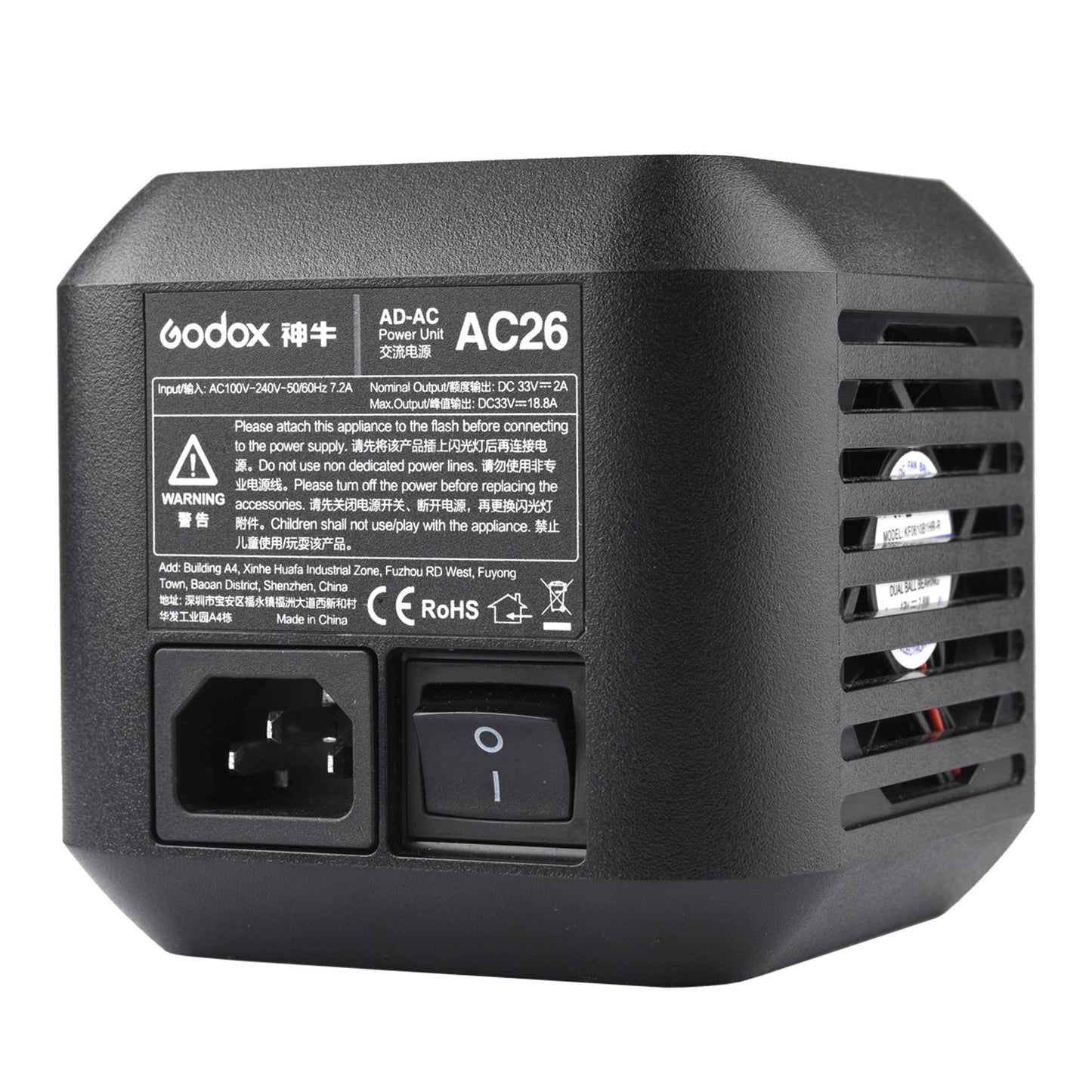 Godox AC26 AC Adapter for AD600 Pro
