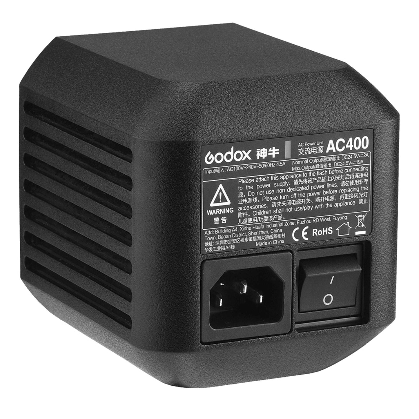 Godox AC400 AC Adapter for AD400 Pro