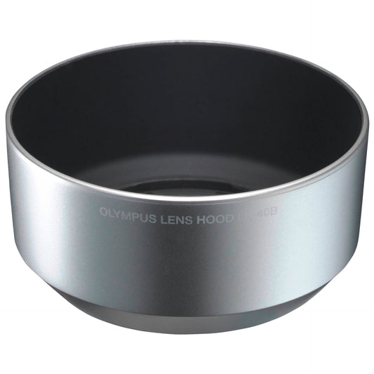 Olympus LH-40B Lens Hood for M4518 silver