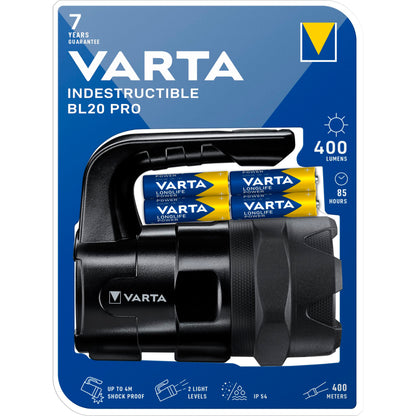 Varta Indestructible BL20 Pro extr. durable portable spotlight
