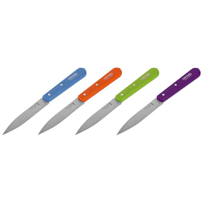 Opinel Box of 4 knives no. 112 Sweet-Pop colours