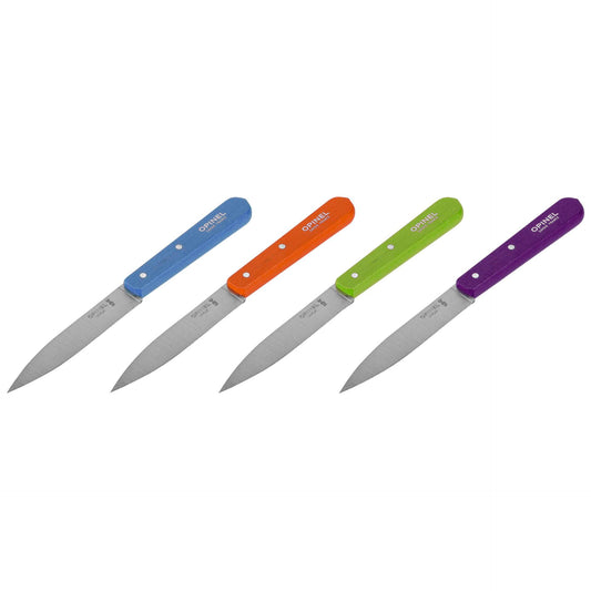 Opinel Box of 4 knives no. 112 Sweet-Pop colours