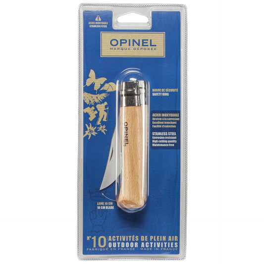 Opinel pocket knife No. 10 stainless steel