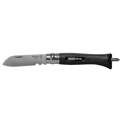 Opinel pocket knife No. 09 incl. Bitset grey