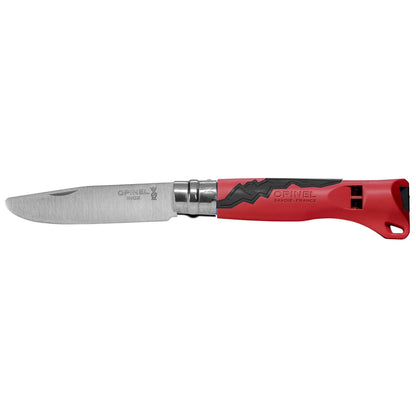 Opinel No. 07 Outdoor Junior red  w. whistle