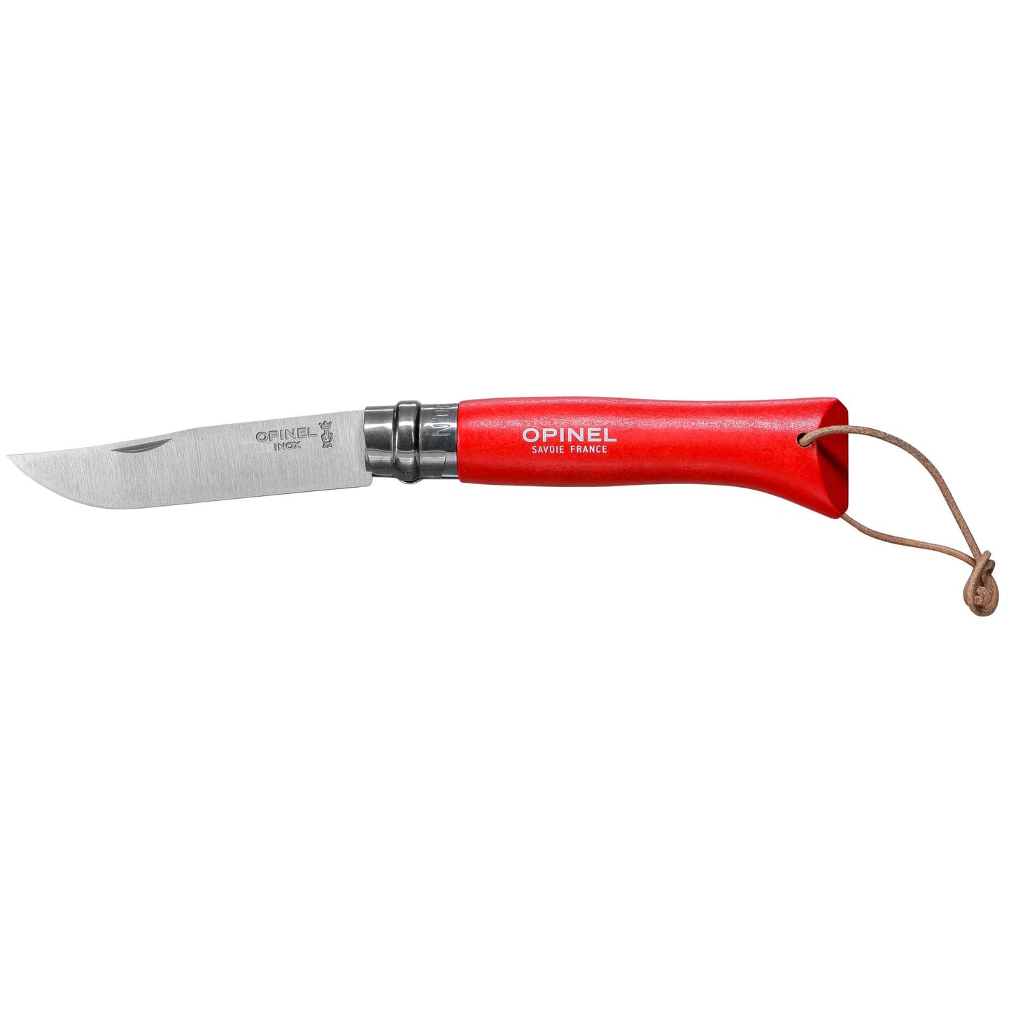 Opinel No. 08 Red with sheath