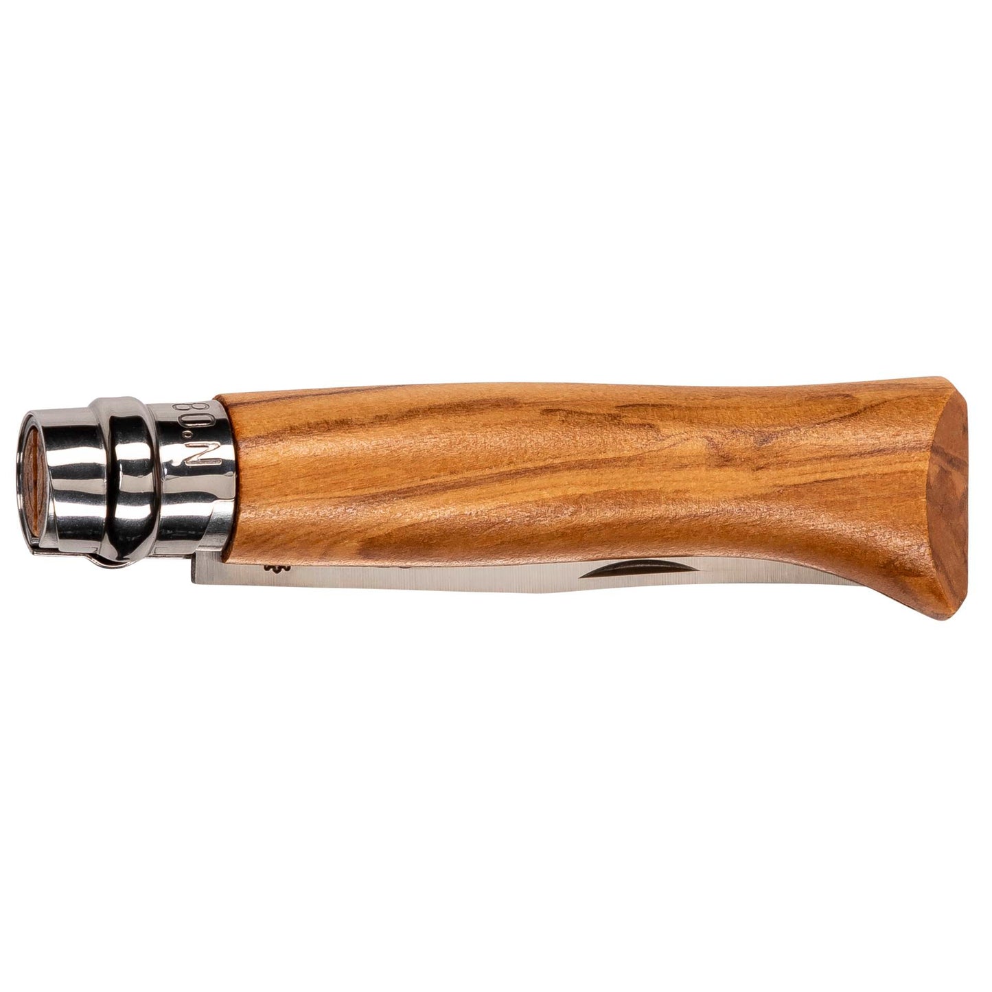 Opinel No. 08 Olive wood + sheath in pencil box