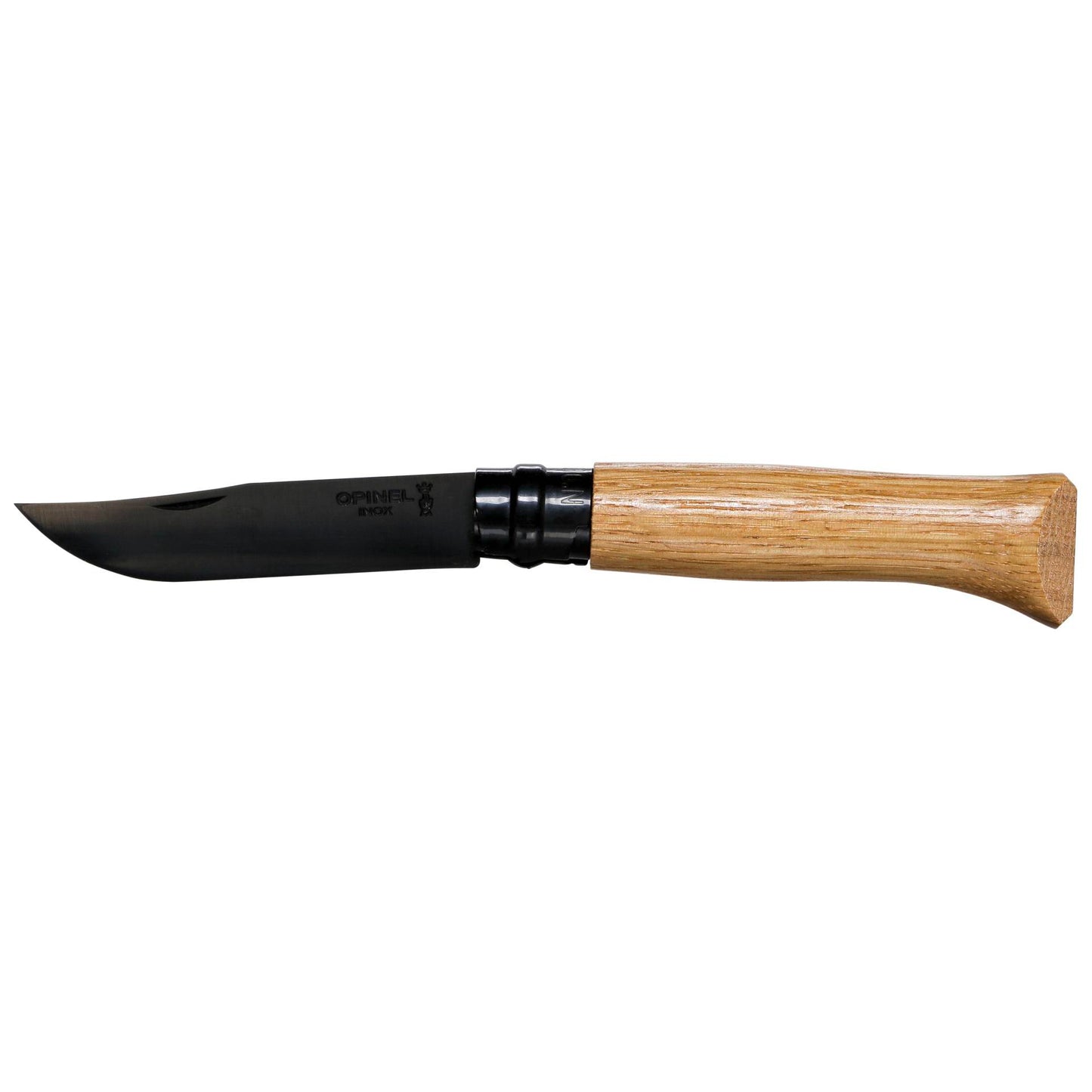 Opinel No. 08 Black Blade incl. wood box