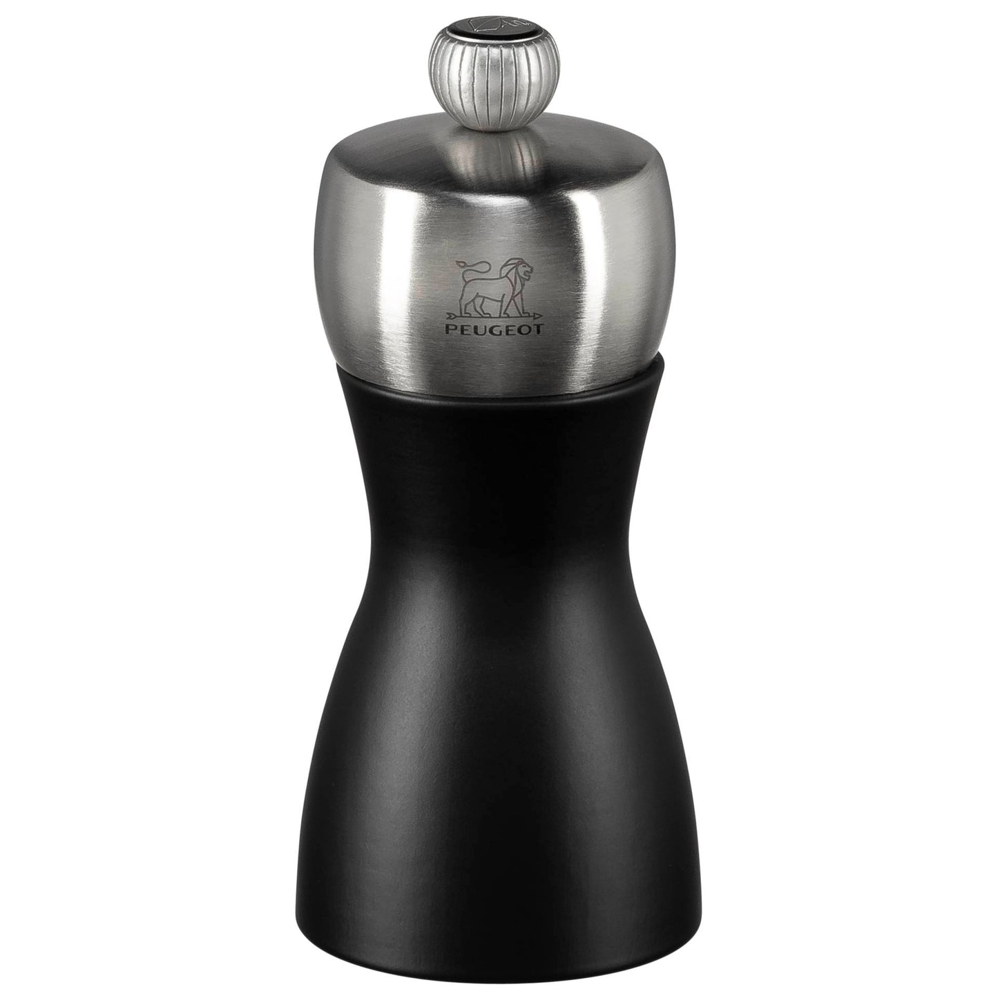 Peugeot FIDJI pepper mill beech wood matt black 12 cm