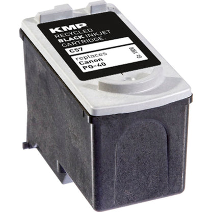 KMP C57 ink cartridge black compatible with PG-40