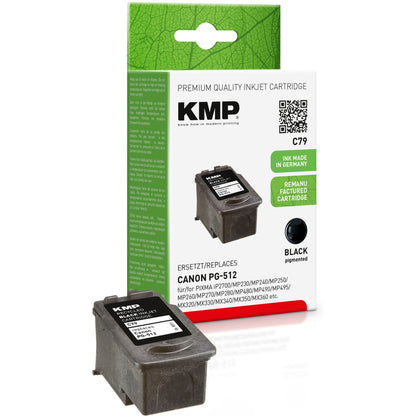 KMP C79 ink cartridge black compatible with Canon PG-512