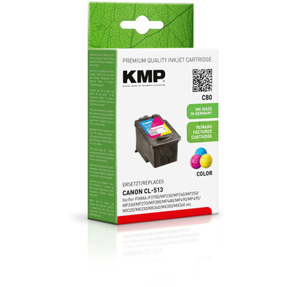 KMP C80 ink cartridge color compatible with Canon CL-513