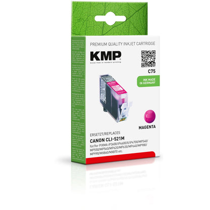 KMP C75 ink cartridge magenta compatible with Canon CLI-521 M